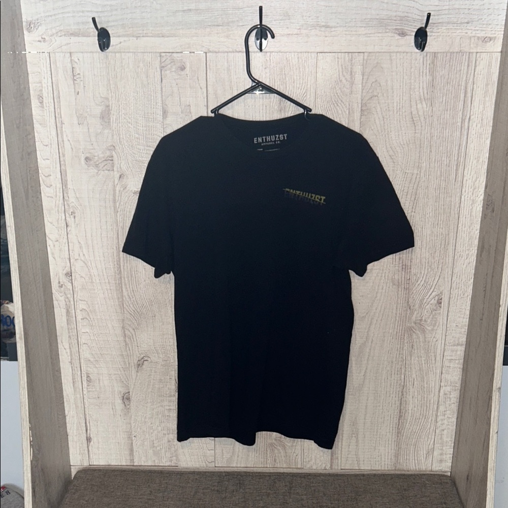 Black Short Sleeve Men's Tee
